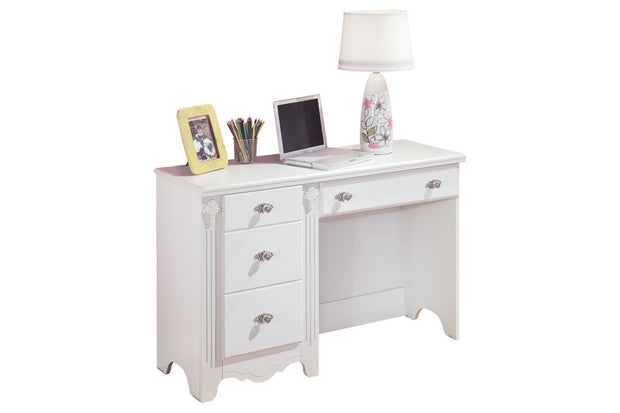 Exquisite White Bedroom Desk