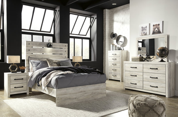 Cambeck Whitewash Youth Panel Bedroom Set