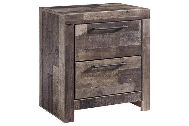 Derekson Multi Gray Nightstand