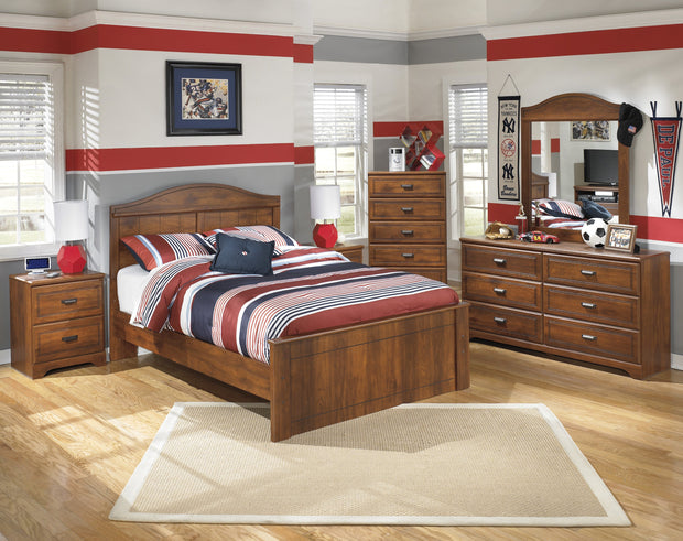 Barchan Brown Panel Youth Bedroom Set