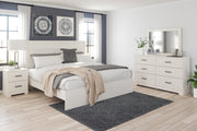 Stelsie White  Panel Bedroom Set