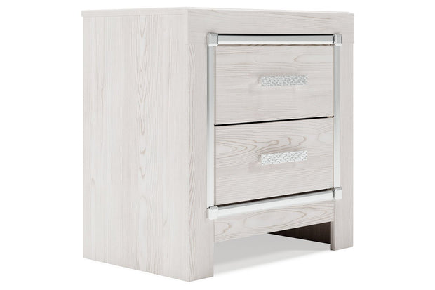 Altyra White Nightstand