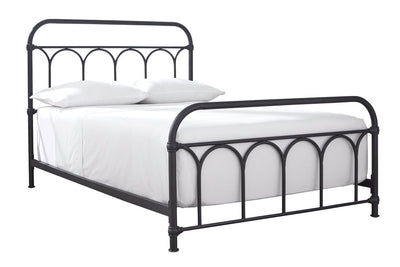 Nashburg Black Full Metal Bed