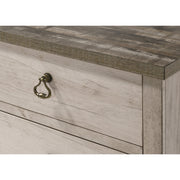 Patterson Driftwood Gray Sleigh Bedroom Set