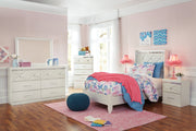 Dreamur Champagne Panel Youth Bedroom Set