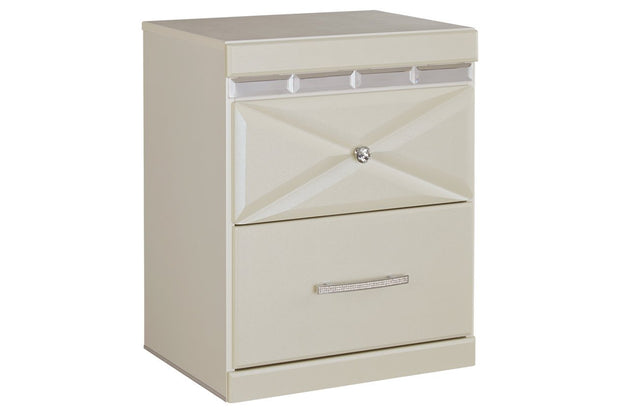 Dreamur Champagne Nightstand