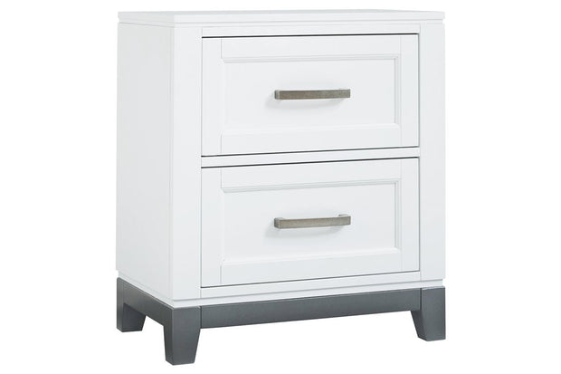 Brynburg White Nightstand
