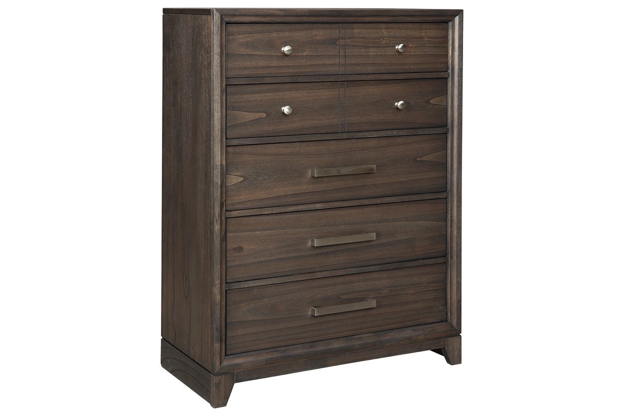 Brueban Brown Chest of Drawers