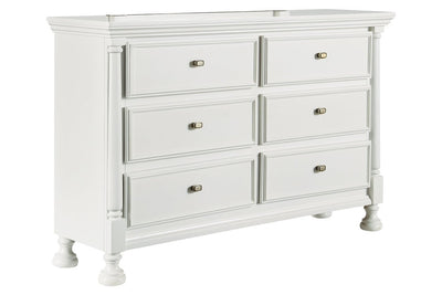 Kaslyn White Dresser