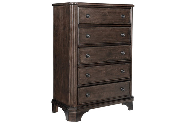 Adinton Brown Chest of Drawers