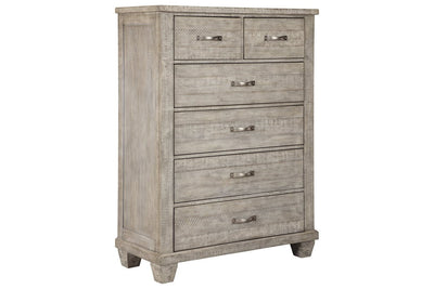 Naydell Rustic Gray Chest of Drawers