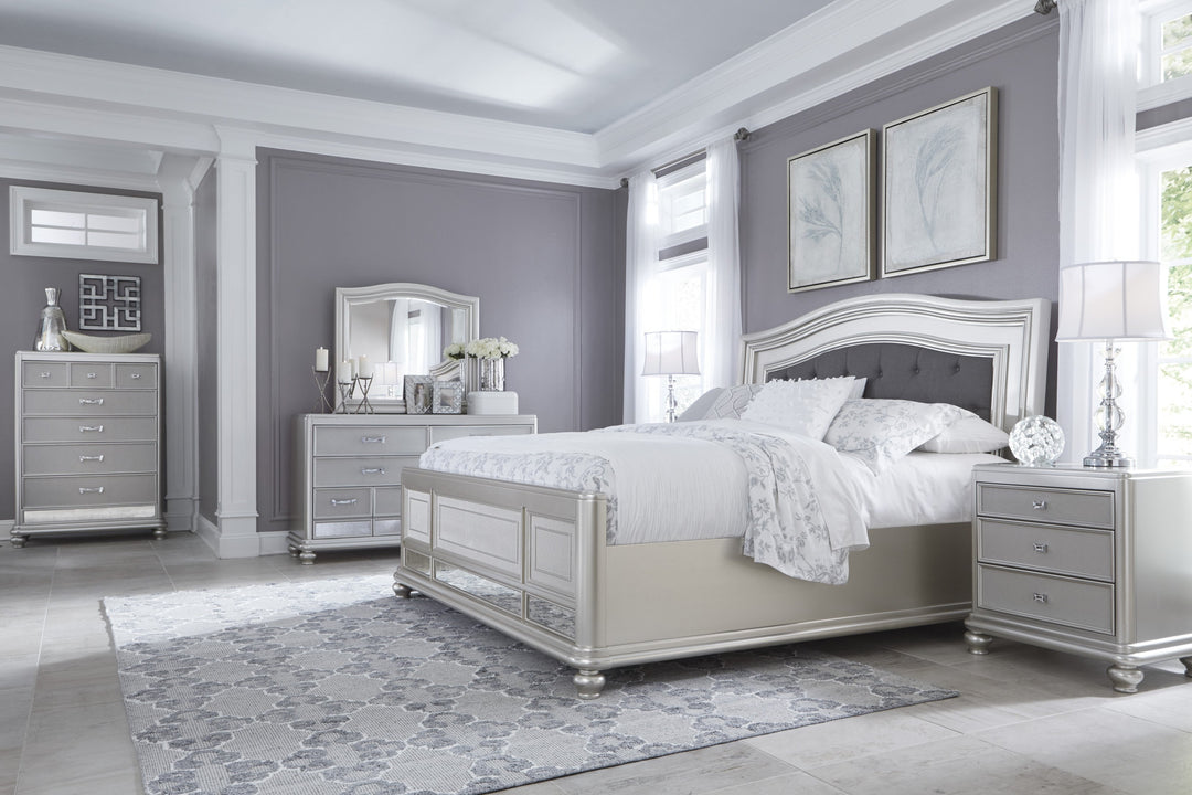 silver bedroom dresser set Angel Silver Dresser Mirror