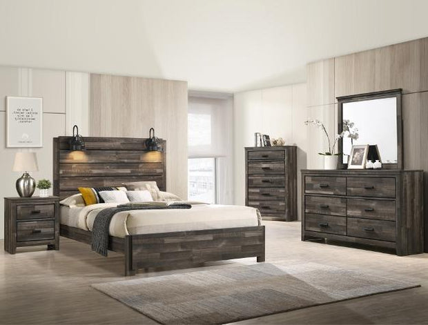 Carter Brown Panel Bedroom Set