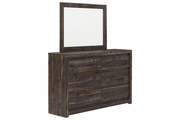 Vay Bay Charcoal Bedroom Mirror