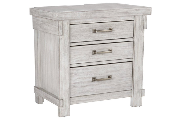 Brashland White Nightstand