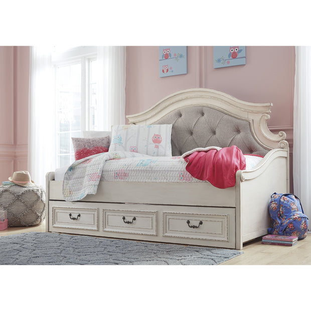 [SPECIAL] Realyn Chipped White Twin Daybed