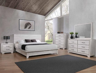 White Sands Platform Bedroom Set