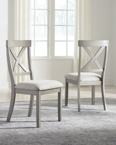 Parellen Gray Side Chair, Set of 2