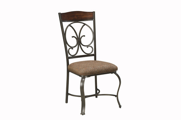 Glambrey Brown Side Chair, Set of 4