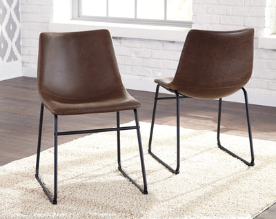 Centiar Brown Side Chair, Set of 2