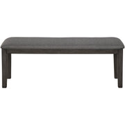 Luvoni Charcoal Bench