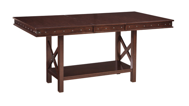 Collenburg Dark Brown Counter Height Table