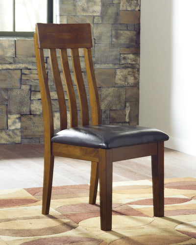 Ralene Medium Brown Side Chair, Set of 2