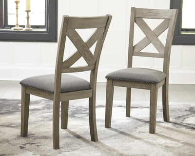 Aldwin Gray Side Chair, Set of 2