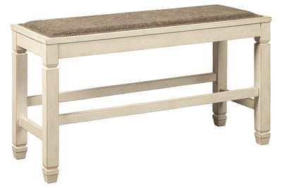 Bolanburg Two-tone Counter Height Dining Bench