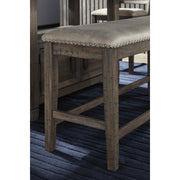 Johurst Brown/Beige Upholstered Bench