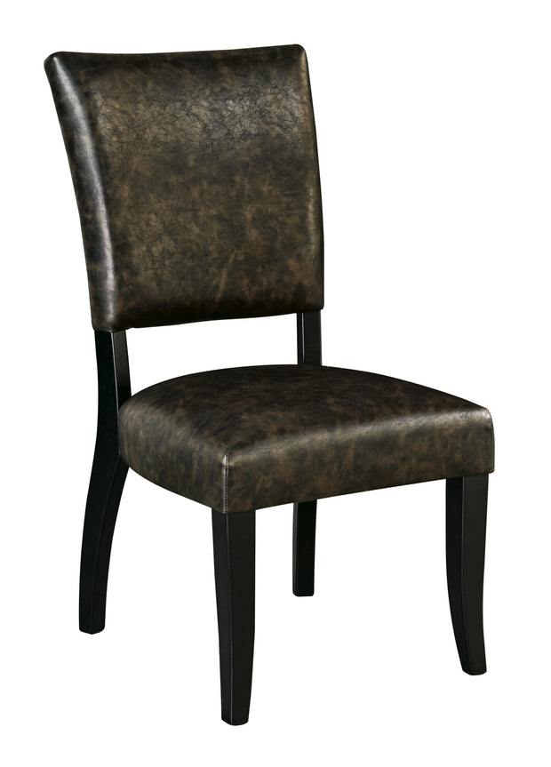Summerford Brown Side Chair, Set of 2