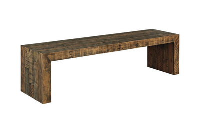 Sommerford Brown 65" Dining Bench
