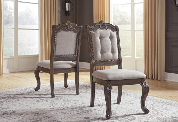 Charmond Brown Side Chair, Set of 2