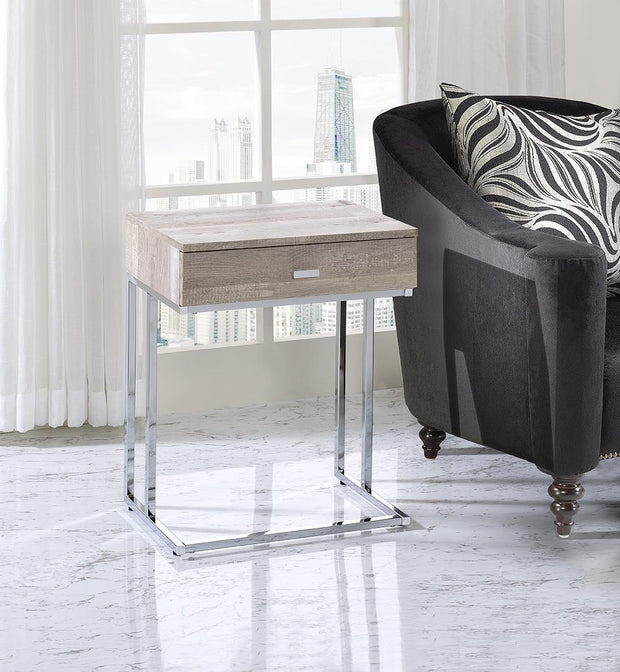 Chloe Taupe End Table
