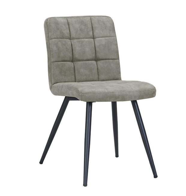 Bradford Gray Upholstered Dining Chair, Set of 2