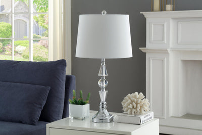 Melody White Table Lamp