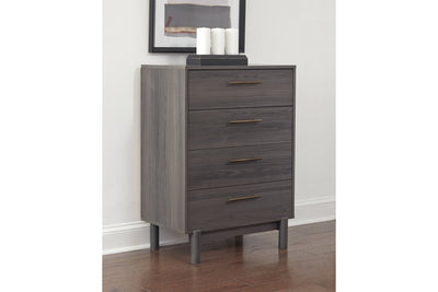 Brymont Dark Gray Chest of Drawers