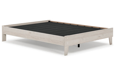 Socalle Natural Full Platform Bed