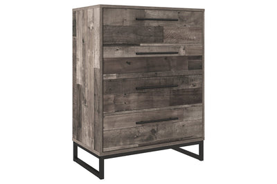 Neilsville Multi Gray Chest of Drawers