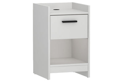 Central Park White Nightstand