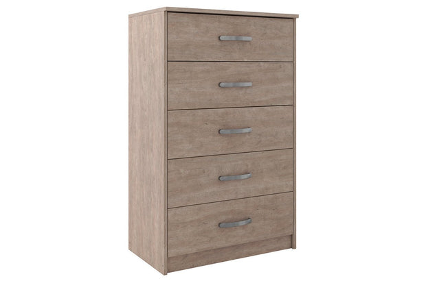 Flannia Gray Chest of Drawers