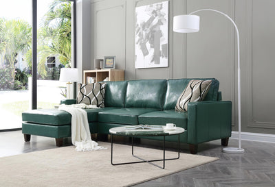 Glenbrook Turquoise LAF Sectional
