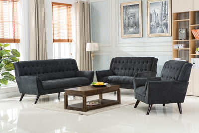 Elston Gray Mid-Century Living Room Set ***