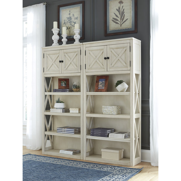 Bolanburg White/Oak Large Bookcase | H647