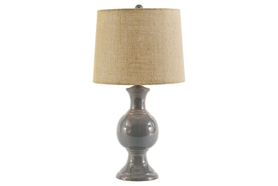 Magdalia Gray Table Lamp