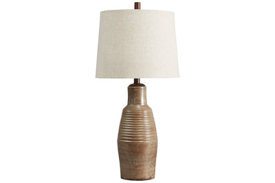 Calixto Taupe Table Lamp