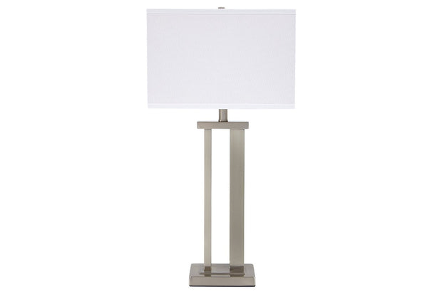 Aniela Silver Finish Table Lamp (Set of 2)