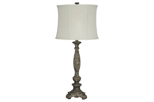 Alinae Antique Gray Table Lamp