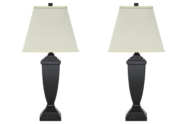 Amerigin Bronze Finish Table Lamp (Set of 2)