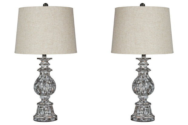 Macawi Antique Brown Table Lamp (Set of 2)